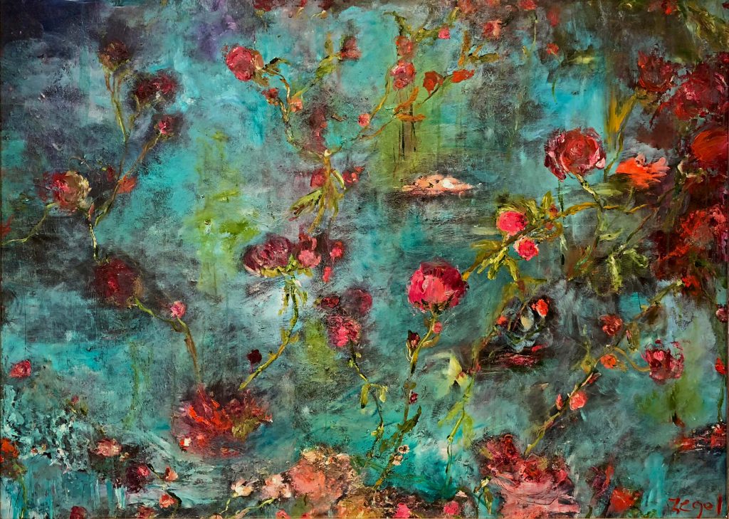 Oesje Zegel - Rozen