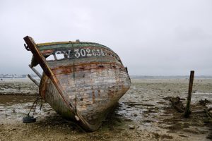 Anton Rijsdijk - Trawler wreck near Gavres, Brittany.