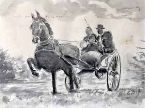 Geert Bok - Paard en wagen