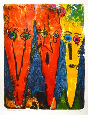 Jan van der Meulen - Maskers IV
