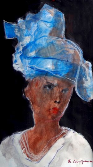 Jan Peter van Opheusden - Portret van een vrouw IV