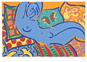 Gerry Baptist - Blue nude