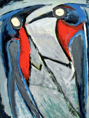 Jan Kemper - Twee vogels op één tak