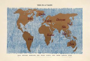 R de Jong - Tien in 10 talen