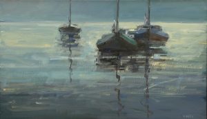 Theo Wolfs - Boten op het Wad I