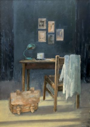 Theo Wolfs - Stoel met tafel