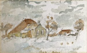 Geert Bok - Winter in Hindeloopen