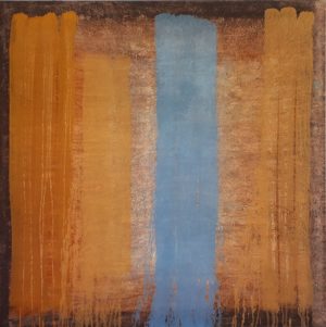 Henrie Vogel - Kijkruimte met blauw