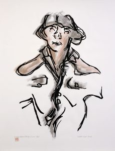 Aimée Crince- le Roy - Mara met hoed