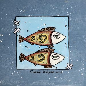 Corrie Kuipers - Twee vissen