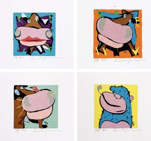 Jeroen Gerlofsma - Drie koeien plus aap (creatief doosje)
