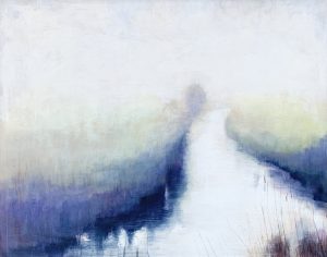 Annemarie IJssels - Landschap in de mist