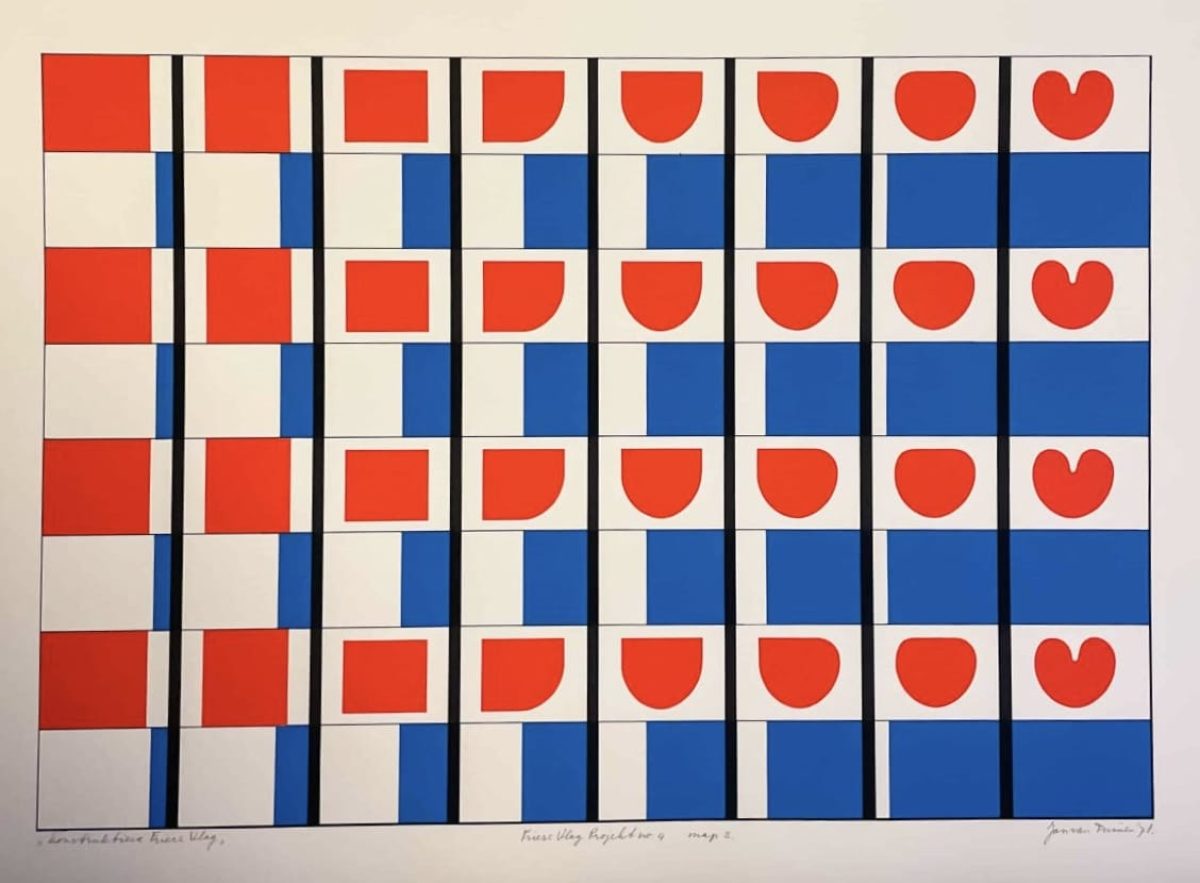 Konstruktieve Friese vlag