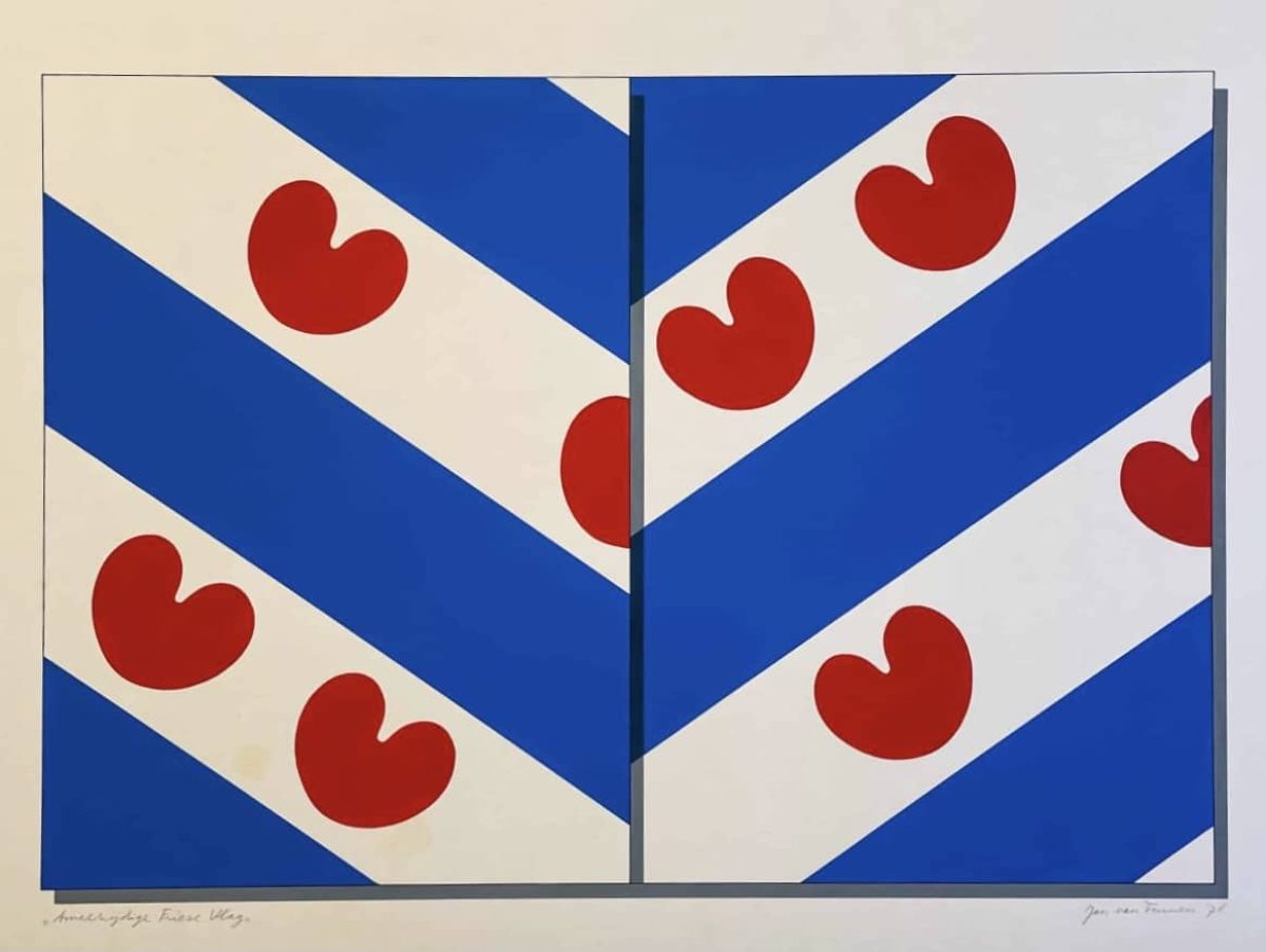 Tweezijdige Friese vlag
