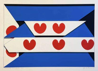 Jan van Tuinen - Friese vlag kompositie ll