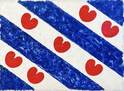 Jan van Tuinen - Friese vlag