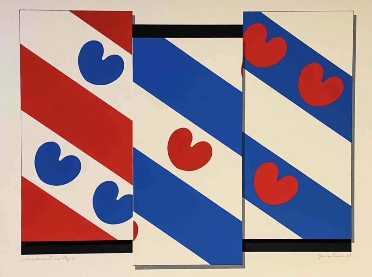 Verschoven Friese vlag ll