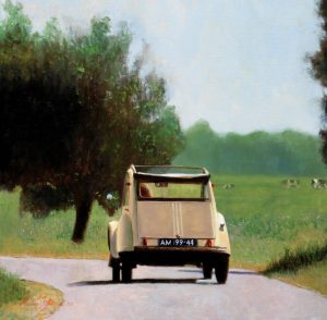 Martin Sijbesma - 2CV op een zomerse dag