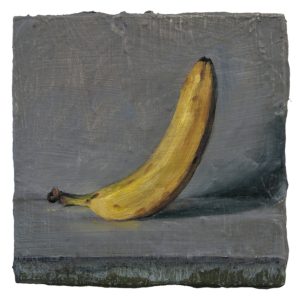 Zittende banaan