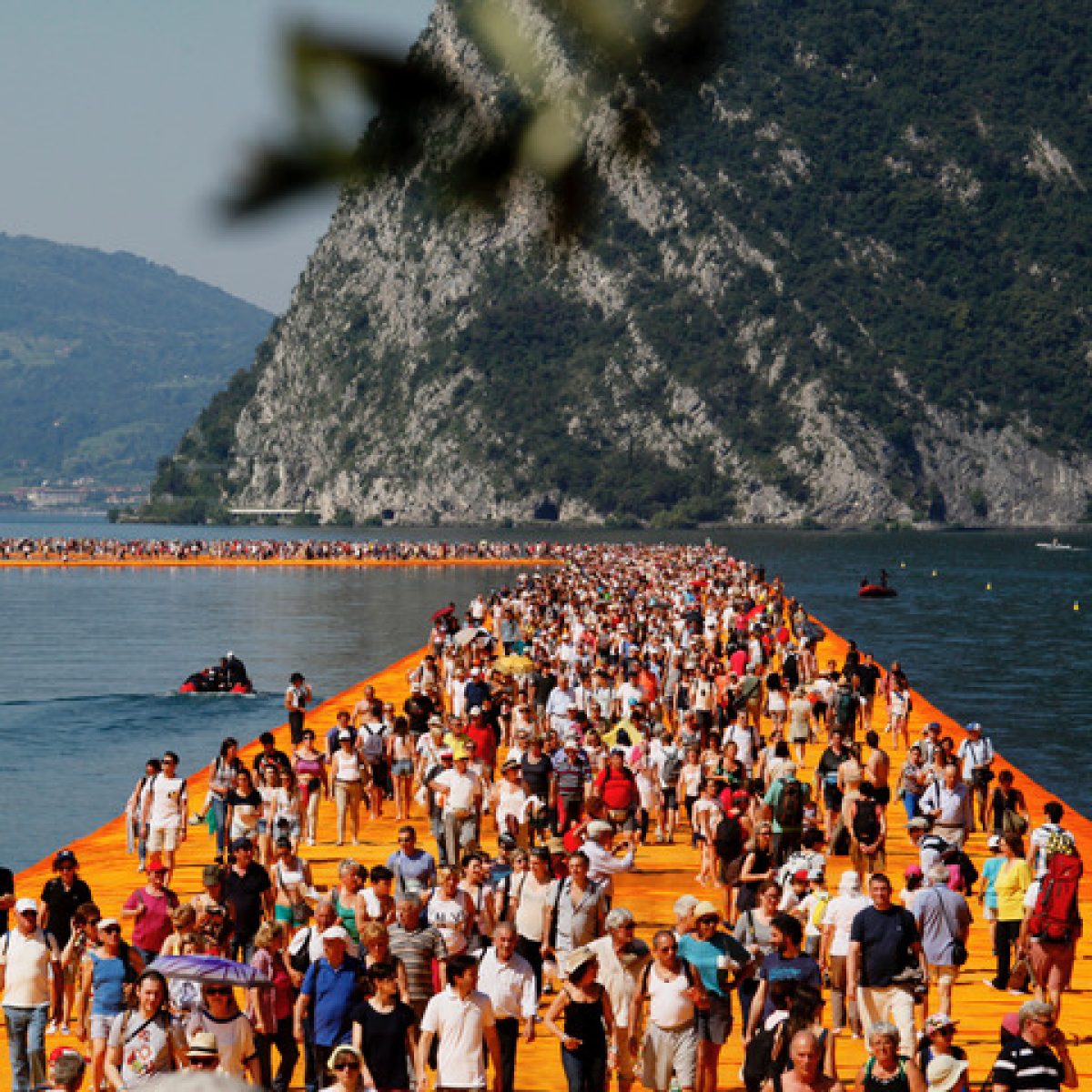 Floating Piers  Lago d’Iseo project Christo 2016