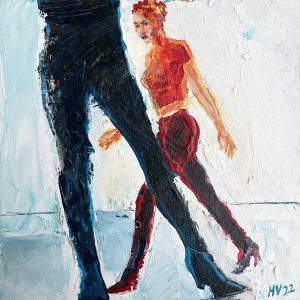 Henk Vissers - Strandtafereel