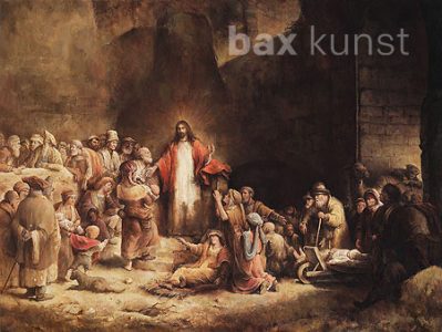 Marius van Dokkum - Honderd gulden prent