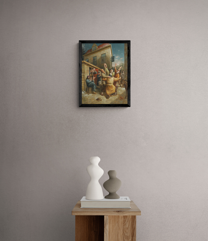 Lied Van De Herders Dans van de herders - Marius van Dokkum Bax Kunst