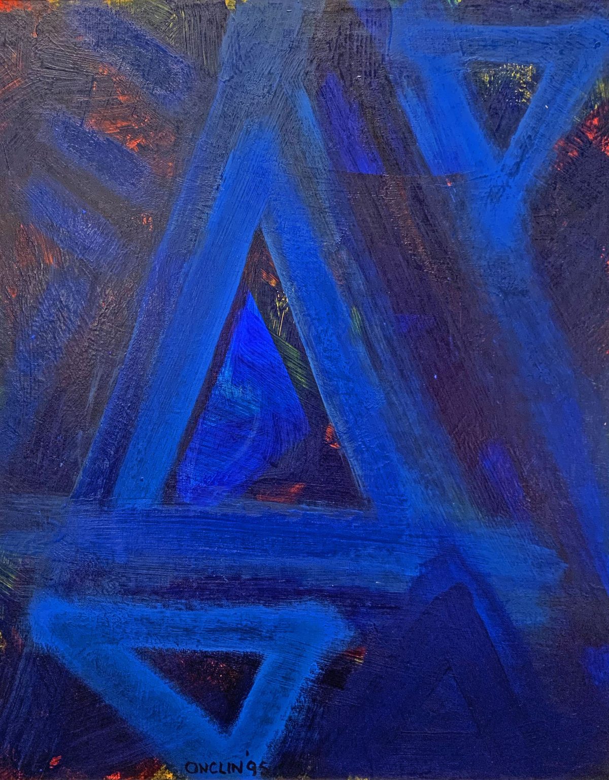 Blauwe stilte