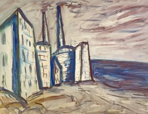 Johan Haanstra - Fabriek aan zee