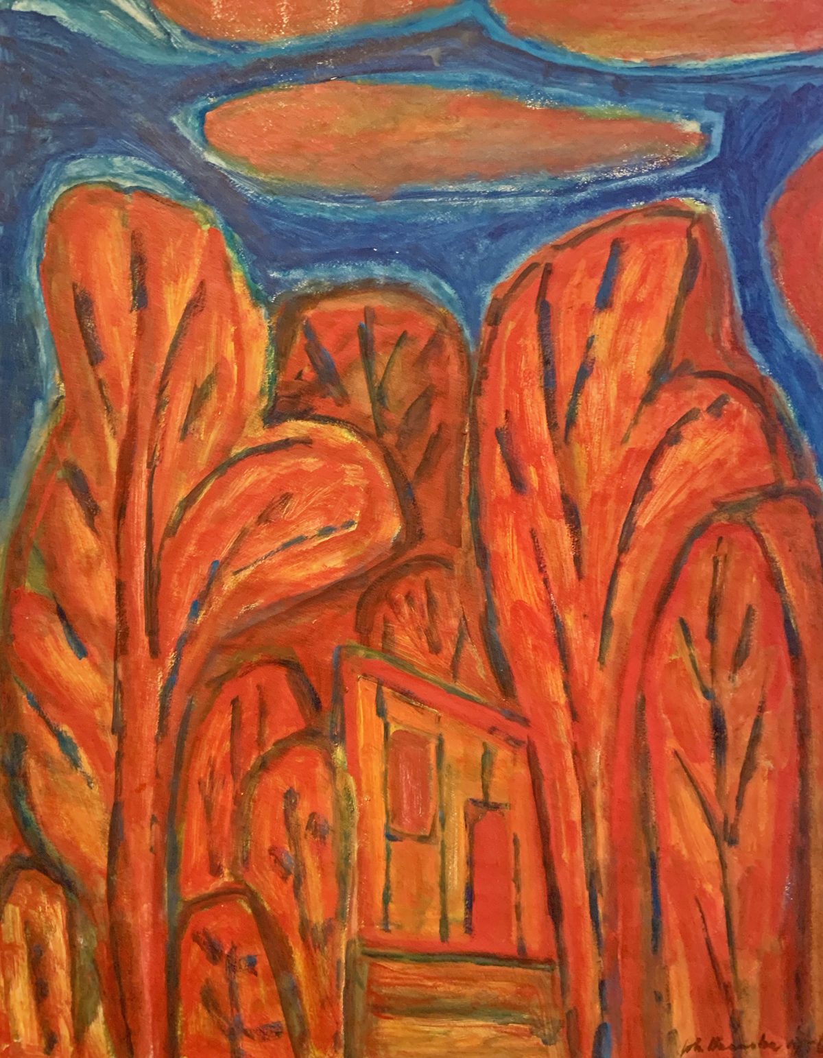 Rode bomen