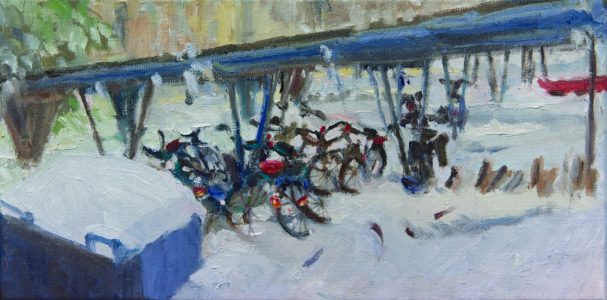 Melda Wibawa - Fietsenstalling