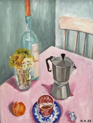 Hinke Veenstra - Stilleven met Percolator