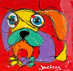 Jacky Zegers - Sitting Dog