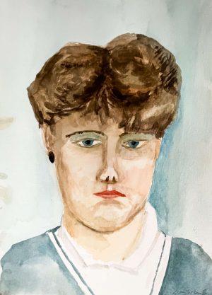 Louis van Gorkom - Aandeel schets naar model