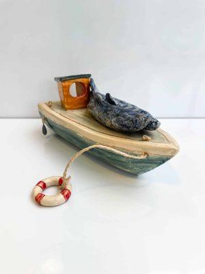 Edith Madou - Two on a boat
