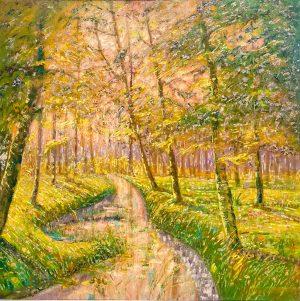 Romke Faber - Boslandschap