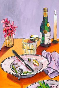Hinke Veenstra - Aan tafel III