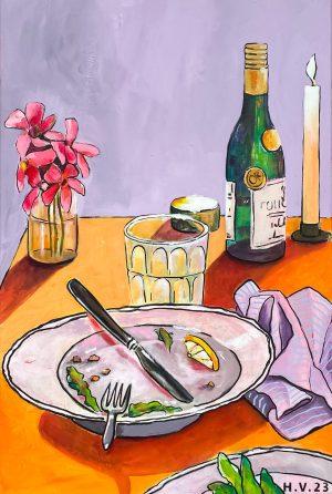 Hinke Veenstra - Aan tafel III