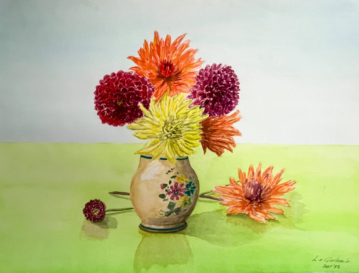 Dahlia’s naar de natuur