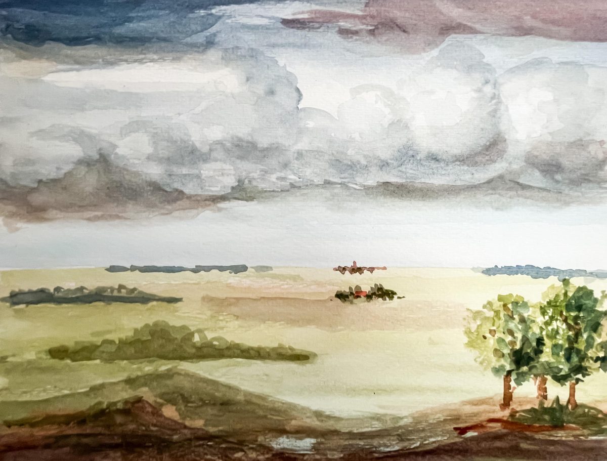 Uitzicht op landschap
