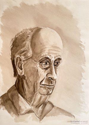 Louis van Gorkom - Zelfportret met 2 spiegels I
