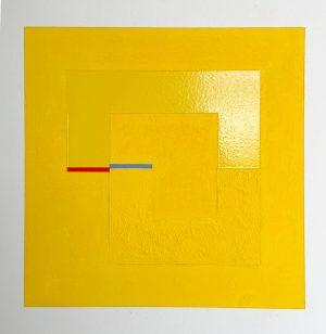 Jean Le Noble - Compositie in geel