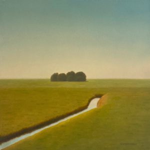 Gerrit Wijngaarden - Fries landschap