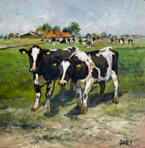 Bart Bosma - Bij Nijhuizum (Koeien)