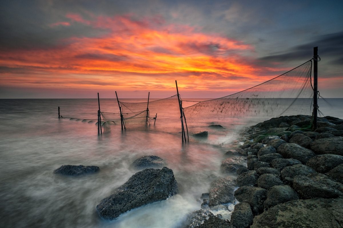 Avondlicht | Op het Wad