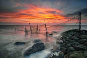 Thomas van der Laan - Avondlicht | Op het Wad