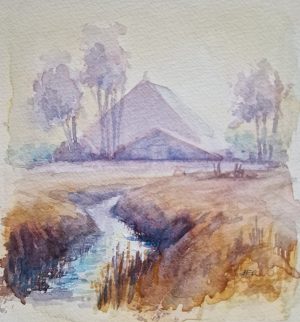 Janey Robertson - Misty Morning I