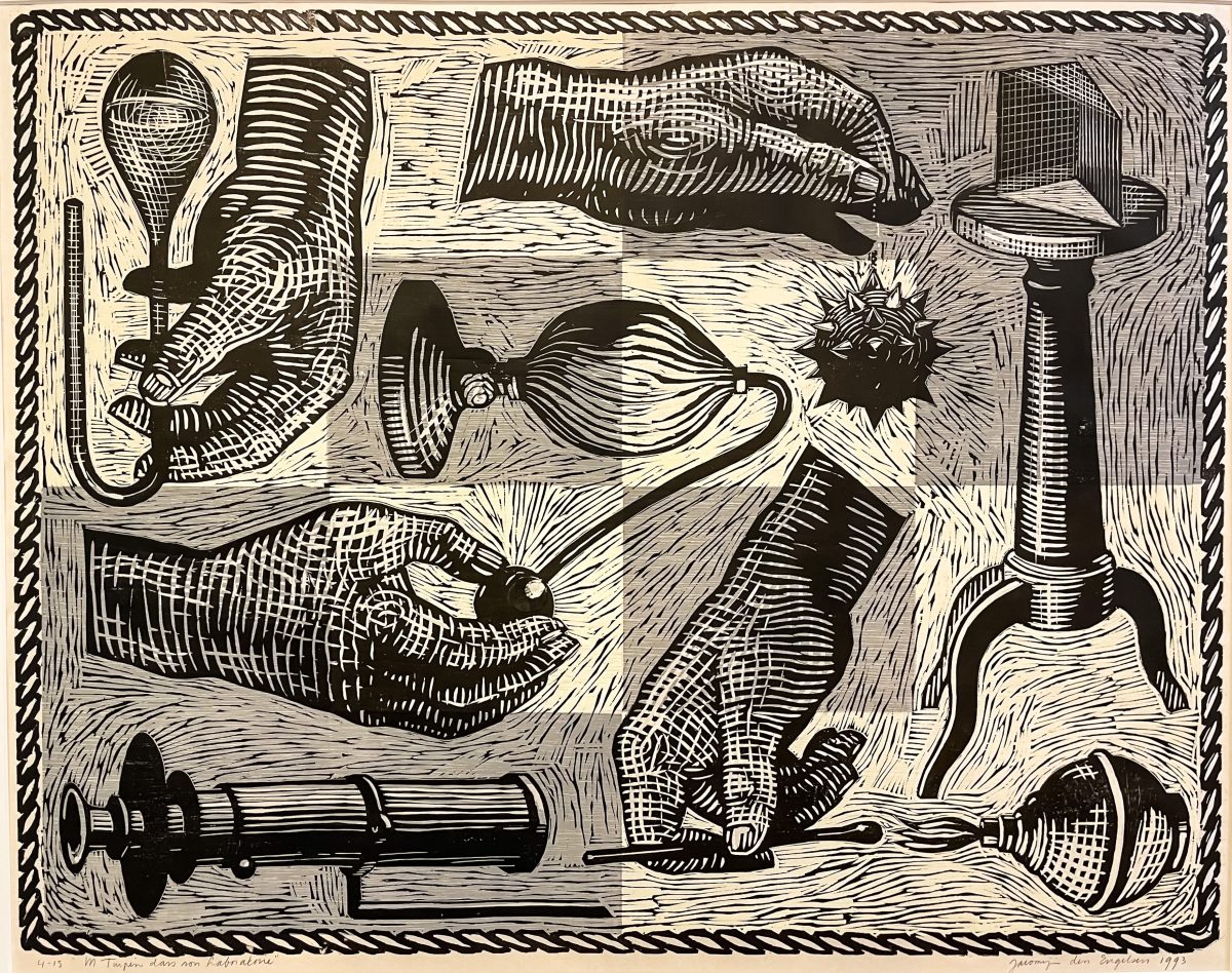 M. Turpin dans son laboratoire