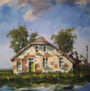 Leo van der Vlist - Vervallen boerderij