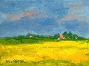 Wim van der Veer - Landschap III